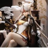 Ningguang - Gold Leaf and Pearly Jade Figure | Genshin Impact | APEX / MiHoYo