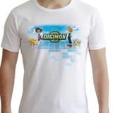Digimon T-Shirt - Tai Yagami, Matt Ishida, Agumon und Gabumon - Größe L