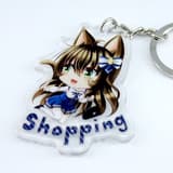 Figu-chan Keychain Collection #008 - Shopping
