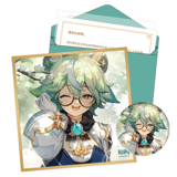 Sucrose - Geburtstagkarte Set - Button, Shikishi, Aufkleber und Brief (Chinesisch) - Genshin Impact Destined Day - miHoYo