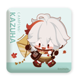 Kazuha Kaedehara - Genshin Impact Relaxing Camp Series - Button - miHoYo