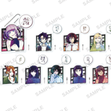 Random Selection - Call of The Night - Twin Acrylic Key Chain with Words - Bushiroad Creative