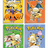 Pokémon – Manga Pack 2 - Panini Bundle 2: Yellow (Vol. 4 to 7)