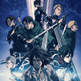 Attack on Titan The Final Season - Wallscroll B3 (Blue Color Version) - Matsumoto Shoji