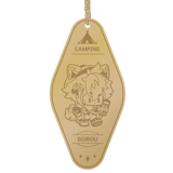 Gorou - Genshin Impact Relaxing Camp Series - Metal Keychain - miHoYo
