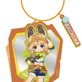Kachina - Genshin Impac Mirror acrylic Keychain with name pendant - miHoYo