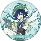 Venti - Genshin Impact - Button (Windblume's Breath Series) - miHoYo