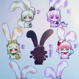 Random Selection - Cup Rabbits Fantastic Fruit Series - Blind Box