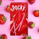 Doppelpackung - Erdbeer Pocky/ Pocky Tsubu Tsubu Ichigo  - GLICO - 55g