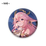 Yae Miko - Chara Tin Badge - Genshin Impact - miHoYo