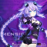 Purple Heart - Desk Mat / Playmat - Hyperdimension Neptunia - 29292