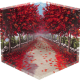 Herbstbäume - Dioramansion 200 - Hintergrund für Nendoroids und Figmas