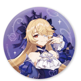 Fischl - Genshin Impact - "Summer Fantasia" Ein Immernachtstraum - Tin Badge - miHoYo