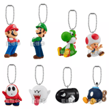 Random Selection - Super Mario - Keychains (Mascot Charm Collection) - Candy Toys - Bandai