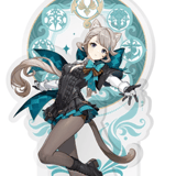 Lynette - Genshin Impact - Fontaine Series Chara Acrylic Stand / Acrylaufsteller