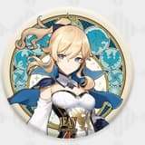 Jean - Genshin Impact - Mondstadt Series Chara Can Badge