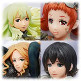 Border Break Girls Collection - Fiona, Hilda, Chihiro und Cheska im Set