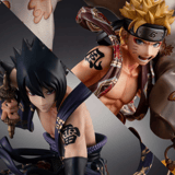 Naruto & Sasuke Set - Fuujin / Raijin - Precious G.E.M. - Megahouse