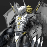 Black WarGreymon - Digimon Figure-rise Standard Amplified Model Kit - Bandai Spirits