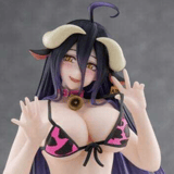 Albedo - Renewal Edition - Cow-Print Swimsuit - Desktop Cute - Taito