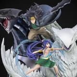 Gajeel et Wendy - Tsume HQS+ Statue 1/4