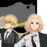 Mikey & Chifuyu - Tokyo Revengers - Acrylaufsteller Q - Y Line