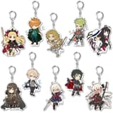 Complete Set - Fate/Grand Order Pikuriru!  Assortment Vol. 9 - Acrylic Keychain 