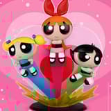 Blossom, Bubbles & Buttercup - Deluxe - Powerpuff Girls Dynamic 8ction Heroes - Beast Kingdom Toys