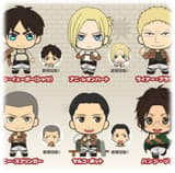 Attack on Titan Picktam 2 keychain - Komplettset
