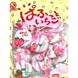 Pafutto Ichigo Strawberry Cream in Marshmallow Candy - Tenkei - 97 g