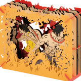 Ruffy & Ace (Tatakaeruka Luffy!!!) - One Piece - Papiertheater (PT-032X) - Ensky
