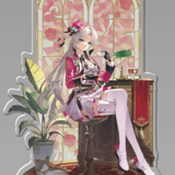 Carlotta - Wuthering Waves - Velvet Flux Series Acrylic Stand