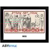 "Straw Hat Crew" - Framed poster - One Piece -AbyStyle