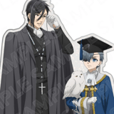 Sebastian & Ciel - Black Butler Public School Arc - Acrylaufsteller (Kirakira Hologram) - Kadokawa