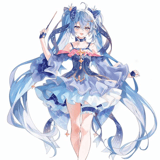 Hatsune Miku / Snow Miku - Snow Miku All Stars - 2017 Ver. - AMP - Artist MasterPiece+ - Taito