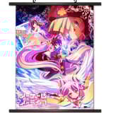 Sora, Shiro, Jibril, Stephanie & Teto - Wallscroll - No Game No Life - 21463