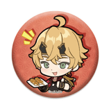 Thoma Chibi Ver. - Button - Genshin Impact - miHoYo
