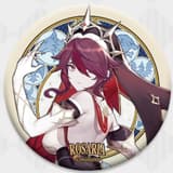 Rosaria - Genshin Impact - Mondstadt Series Chara Tin Plate Badge