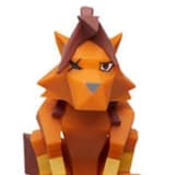 Red XIII - Final Fantasy VII - Polygon Figure - Square Enix 