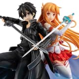 Kirito und Asuna - Sword Art Online 10th Anniversary Figur von Megahouse
