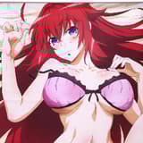 Rias auf dem Bett (C) - High School DxD Wallscroll - Sakami (60 x 86 cm)