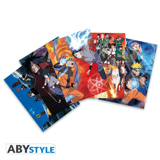 Naruto Shippuden - 5 Postkarten (14,8 x 10,5 cm) - AbyStyle