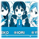 Handtuch - Kokoro Connect - Iori Himeko und Yui