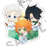 Emma, Norman & Ray (Group Hacosupo) - The Promised Neverland - Acryl-Schlüsselanhänger - Crux