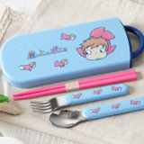 Ponyo in the ocean - Ponyo on the Cliff - Chopstick, Spoon & Fork Set - Skater