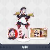 Noelle - Postkarte, Badge und Acrylständer Set - miHoYo