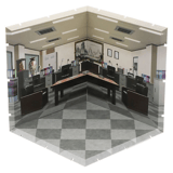 Office - Dioramansion 150 - Background for Nendoroid and Figma