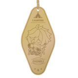Zhongli - Genshin Impact Relaxing Camp Series - Metal Keychain - miHoYo