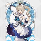 Barbara - Genshin Impact - Mondstadt Series Chara Acrylic Stand / Acrylaufsteller