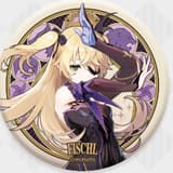 Fischl - Genshin Impact - Mondstadt Series Chara Can Badge